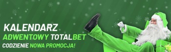 Kalendarz promocji na Święta od bukmachera Totalbet