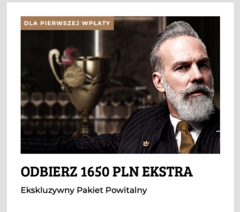 Odbierz 1650 PLN na start w zakładach NobleBet